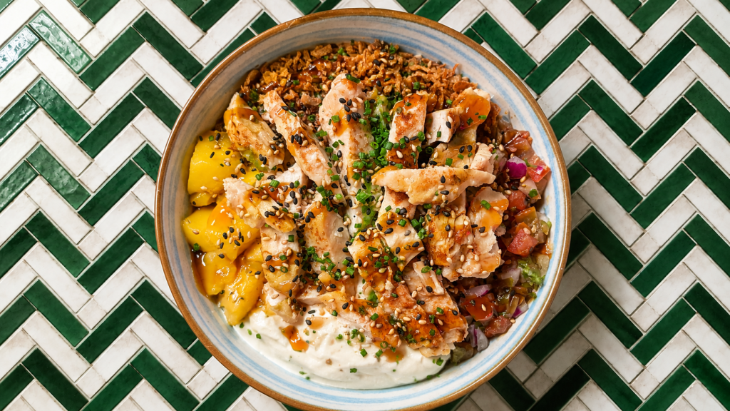 Poke Chicken Teriyaki