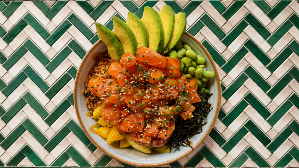 Poke Salmon Malibu